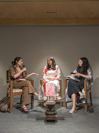 A panel discussion in progress. Our stage hosts thought-provoking conversations that bring different perspectives together.