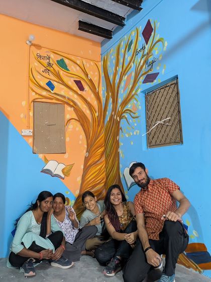 Anupama - Art Workshop & Event Facilitation Community Murals: Walls That Speak photo 4