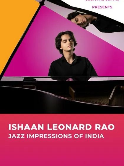 The poster for Ishaan's "Jazz Impressions of India" concert at the NMACC. It is a proud feeling to see him blossom as a wonderful human being and an amazing artist.