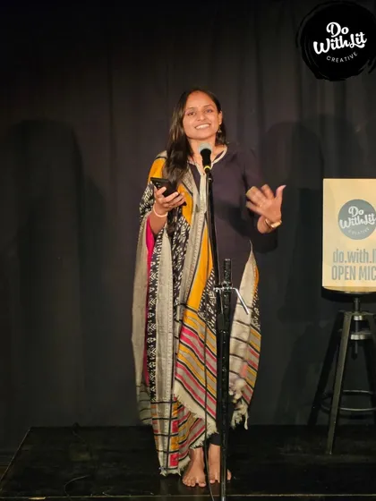 We host open mic nights for poetry, music, comedy, and storytelling. It's a non-judgmental space for artists to express themselves.