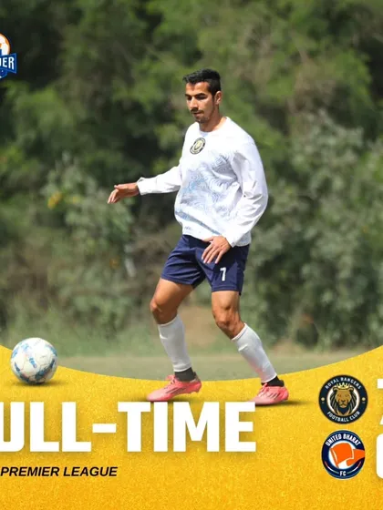 A statement win. Dominating the pitch to secure a 7-0 victory in the Delhi Premier League shows the attacking firepower we possess. This result was built on relentless pressure and clinical finishing from the first whistle to the last.