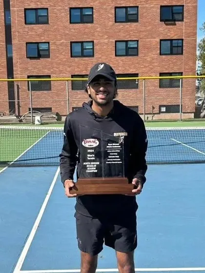 It is fulfilling to see my players succeed after they transition to the US. A big congratulations to Yash Chabbra and the entire men's tennis team at the University of Wisconsin Superior for winning the 2024 UMAC Men's Tennis North Division Championship.
