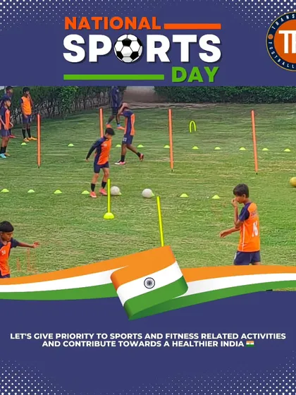Celebrating National Sports Day by doing what we do best. I prioritize sports and fitness to contribute to a healthier India.