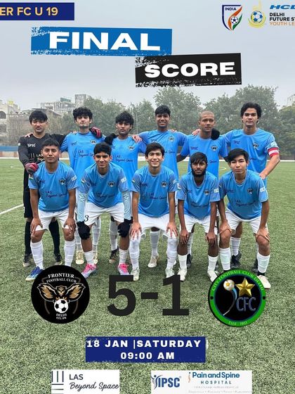 A great start to the U-19 league with a 5-1 win. A beautiful game played by our stars.