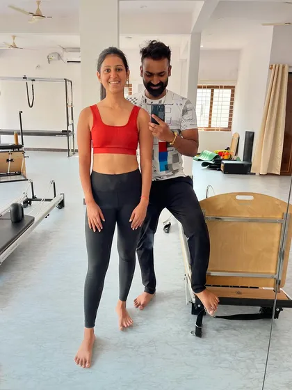 A proud coach moment! This client has shown so much progress and strength.