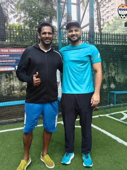 Another photo from the meet and greet with Archis, who shared his skills and life lessons with our players. It's about more than just football.