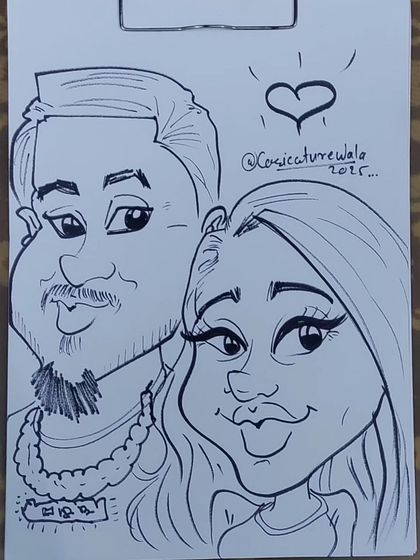 Couple Caricatures: Perfect for Gifting photo 16