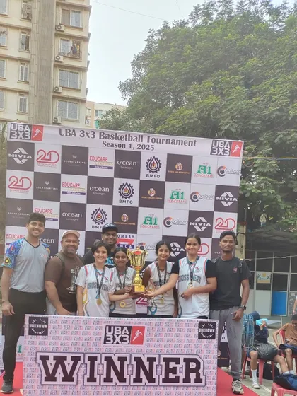 This is what teamwork and dedication look like. We are incredibly proud of our team for clinching the 'Winner' title at the UBA 3x3 Basketball Tournament, a testament to their hard work and on-court chemistry.