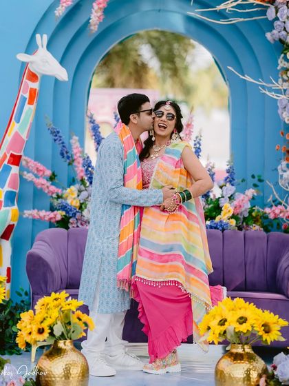 Vibrant Haldi Celebrations photo 11