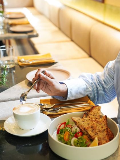 We are so excited to bring our breakfast obsession to Kolkata. Here is our famous avocado toast and a perfectly made cappuccino, ready to be enjoyed in our new cafe.
