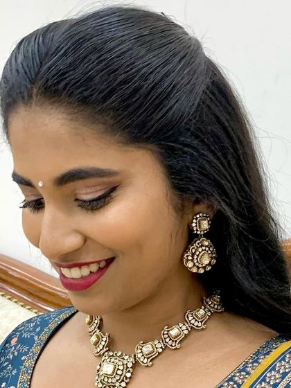 Deepti Purshotham - Bridal & Occasion Makeup Reception & Engagement Glam photo 31