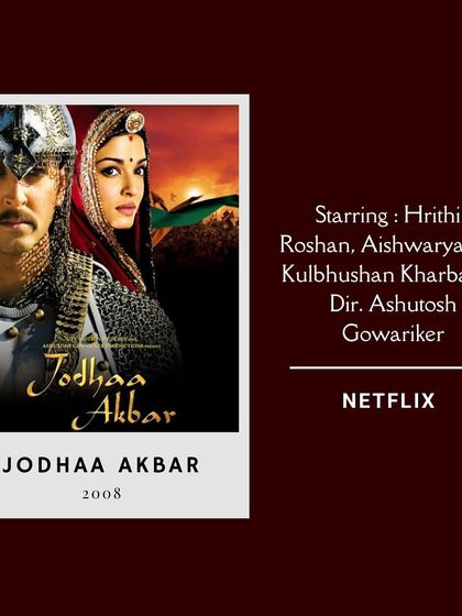 We love a good period drama. 'Jodhaa Akbar' is a visual masterpiece, and watching it on a 135-inch screen feels like stepping back in time. Available to stream from your Netflix account.