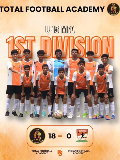 An incredible 18-0 win streak for our U15 team in the MFA 1st Division.