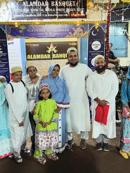 A happy family posing for a photo. We are glad you had a good time.