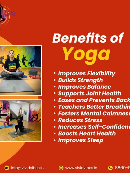 Here is a summary of the incredible benefits of a regular yoga practice, from improved flexibility and strength to better sleep and mental calmness. It's a complete system for a healthier life.
