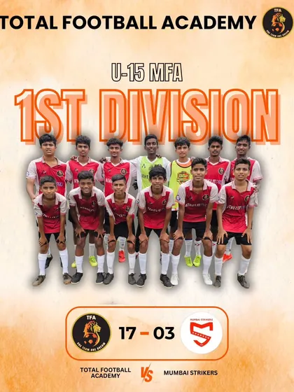 A huge 17-3 success for our U15 team in the MFA 1st Division League.