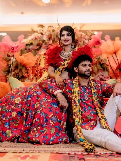 Events Factory - Wedding & Social Event Decor Vibrant Haldi & Mehendi Ceremonies photo 49