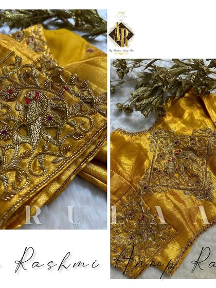 Arulaa by Rashmi Anoop Rao - Custom Bridal & Occasion Wear for Women Bridal Blouse Masterpieces photo 28