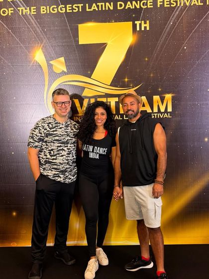 Representing India at VILF 2025 in Vietnam with our team. It was an honor to perform and explore the beauty of Hanoi and Halong Bay together.