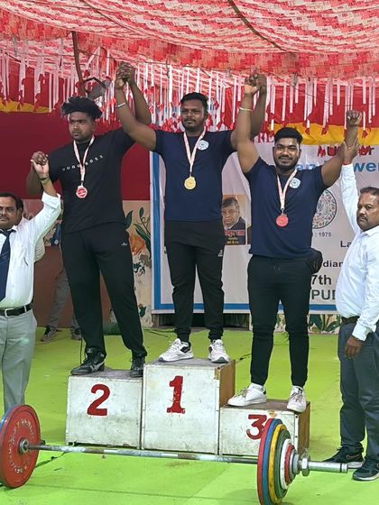 My lifter securing his first national bronze medal in the 105kg category. Every athlete's journey to the podium is a victory for the whole team.