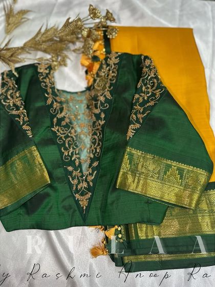 Arulaa by Rashmi Anoop Rao - Custom Bridal & Occasion Wear for Women Bridal Blouse Masterpieces photo 82