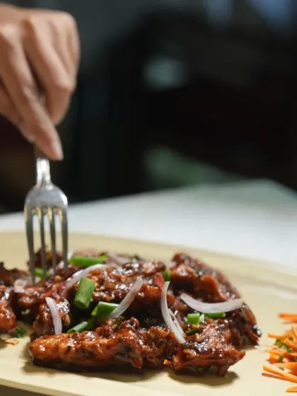 Savor the bold and aromatic flavors of Chicken in Hanan Sauce. This dish features a perfect blend of tender chicken in a spicy, tangy sauce that will leave you wanting more.
