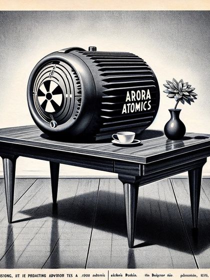 Retro-Futurist Branding: Posters & Ads photo 16