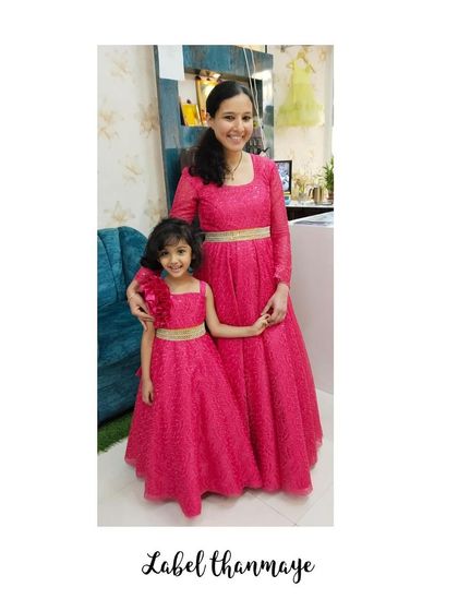 Label Thanmaye - Custom Designer Wear for Women & Kids Mother & Daughter Twinning photo 3