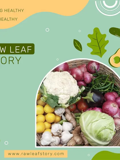 Imagine a basket like this, full of vibrant, seasonal vegetables, arriving at your home. This is what we deliver, a handpicked assortment of our farm's best, including cauliflower, cabbage, onions, lemons, ginger, and garlic, all 100% organic.
