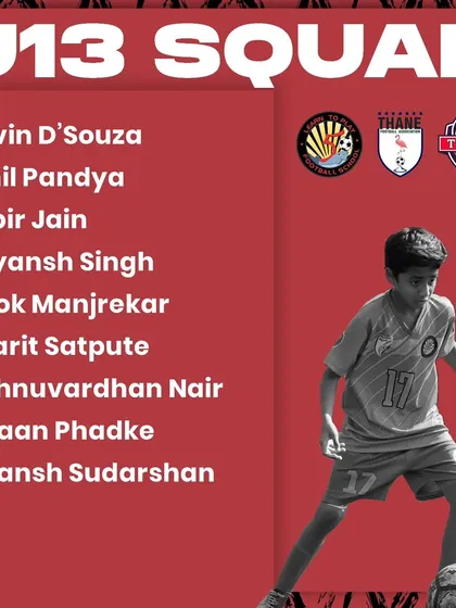 Part two of our U13 squad announcement for the Thane Youth League 2025.