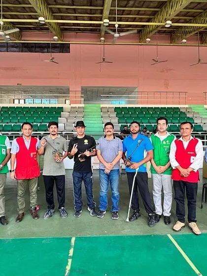 A successful day at the para-shooting selection trials. We stand with our athletes and fellow officials, ensuring a fair and professional environment for everyone to prove their skills.