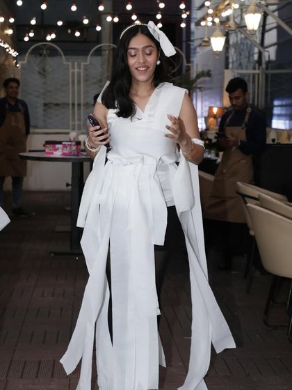 Another fabulous creation from the dress-making game.