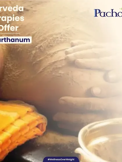 Udwarthanam is a powerful Ayurvedic therapy where the body is massaged with herbal powders. This treatment is excellent for exfoliating the skin, improving metabolism, and aiding in weight loss.