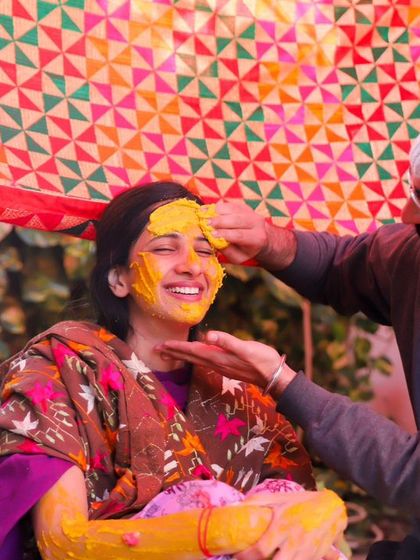 Bow & Gown Studio - Wedding Photography Joyful Haldi & Mehendi Moments photo 29