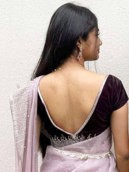 Label Thanmaye - Custom Designer Wear for Women & Kids Custom Embroidered Blouses photo 27