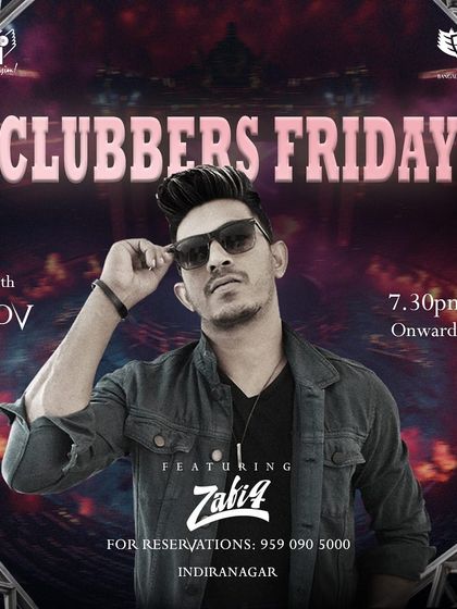 Another "Clubbers Friday" at Big Pitcher, a testament to the success of this weekly event.