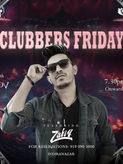Another "Clubbers Friday" at Big Pitcher, a testament to the success of this weekly event.