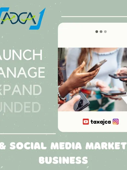 We help you launch your PR, marketing, or social media agency. Our services include business registration and providing tailored strategies to boost credibility and engage your audience in a competitive market.