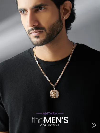The panther head pendant is one of my signature pieces, representing strength and instinct. Paired with a two-tone gold chain, it’s a modern heirloom designed for the man who leads with confidence.