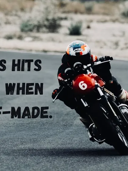 Success hits harder when it's self-made. We believe in empowering our riders to achieve their own victories through skill and perseverance.