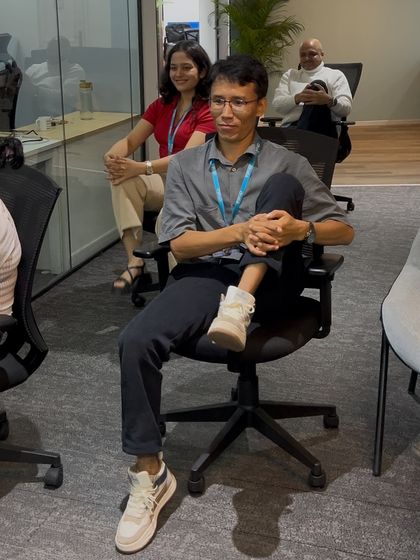 Hamsa Yoga - Corporate Yoga & Wellness Programs Desk-Side Rejuvenation: Chair Yoga photo 3