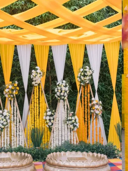 Vibrant Haldi & Mehendi Celebrations photo 7