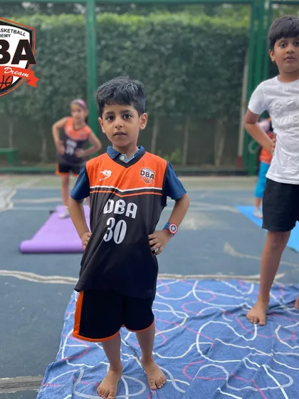 Confidence and focus on display. We teach our young boys and girls how to hold their bodies with strength and stability, building physical and mental resilience that translates directly to their performance in sports.
