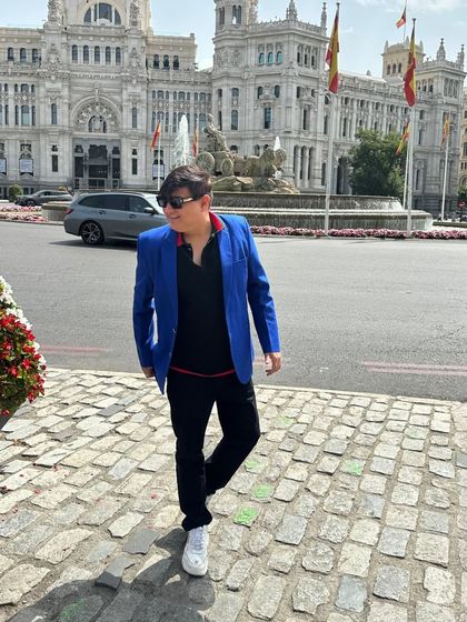 Another perspective of my look at Plaza de Cibeles in Madrid, capturing the movement and energy of the city.