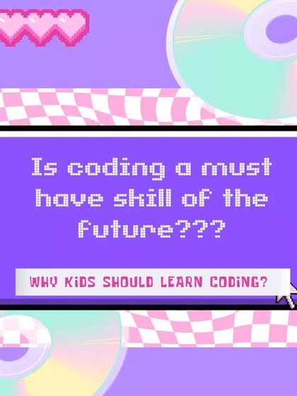 Is coding a must have skill for the future? This series of images explores the essential benefits of learning to code at a young age.