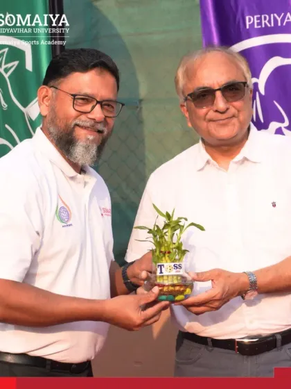 A moment of formal felicitation at the Pickleball TOSS. I manage guest relations and formal ceremonies to add a professional touch to every tournament.