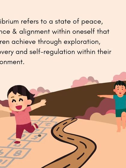 These graphics explain the theory and practice of "Walking on the Line," a Montessori activity that develops balance, coordination, and equilibrium.