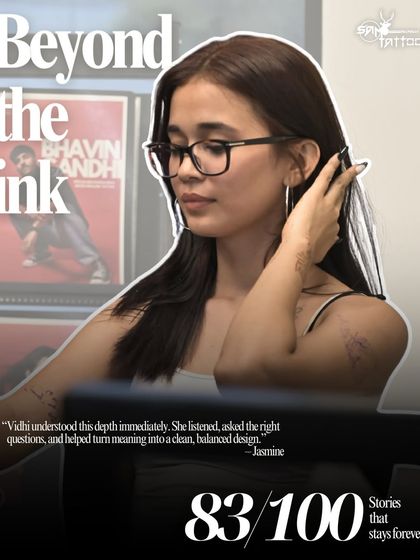 "Vidhi understood this depth immediately. She listened, asked the right questions, and helped turn meaning into a clean, balanced design." Jasmine, a happy client.