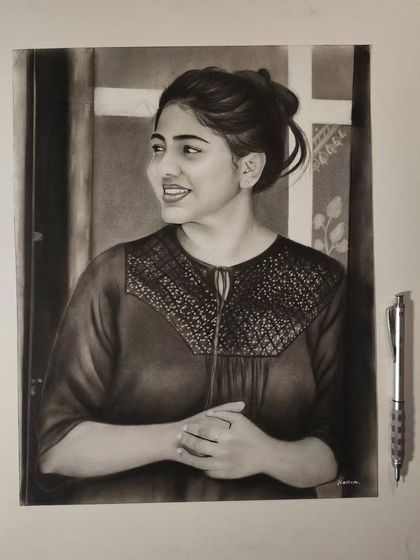 The same portrait, unframed.