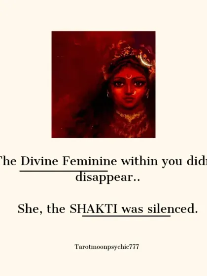 The Divine Feminine energy, or Shakti, within you didn't disappear. She was silenced. This post is the start of a series on understanding and reclaiming that sacred power.